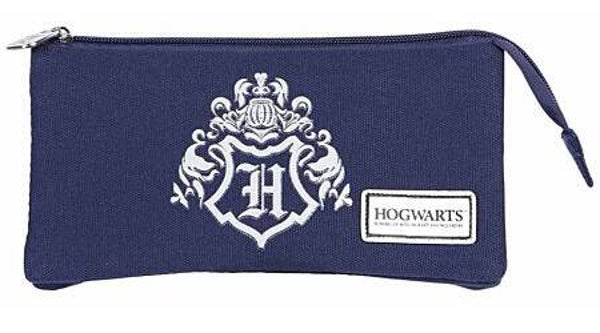 Trousse triple compartiment Hogwarts - Harry Potter