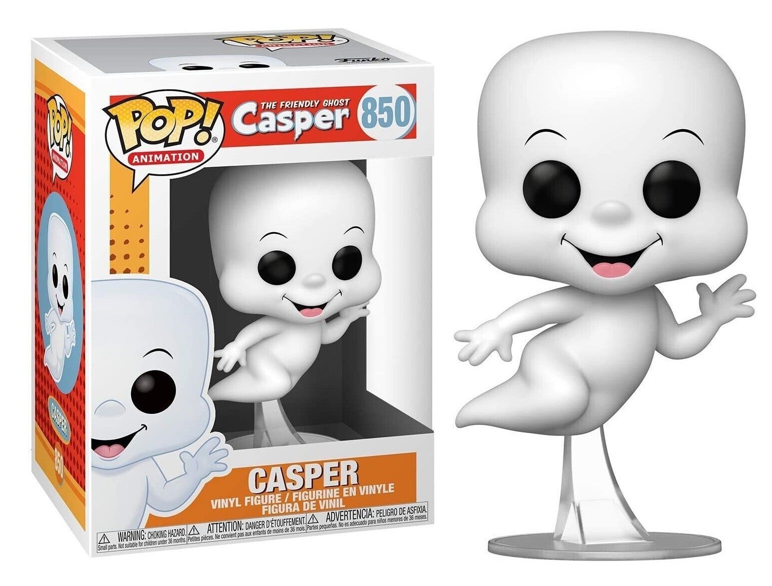 Funko Pop ! Casper - 850 - Casper, The friendly Ghost