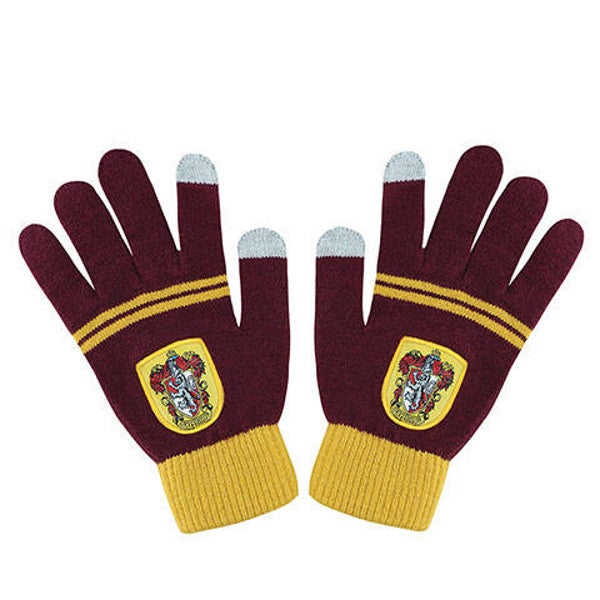 Gants tactiles - Gryffondor pourpre et or