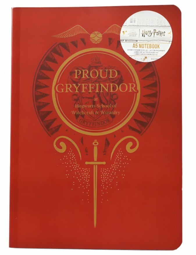 Carnet souple Harry Potter - Proud Gryffondor