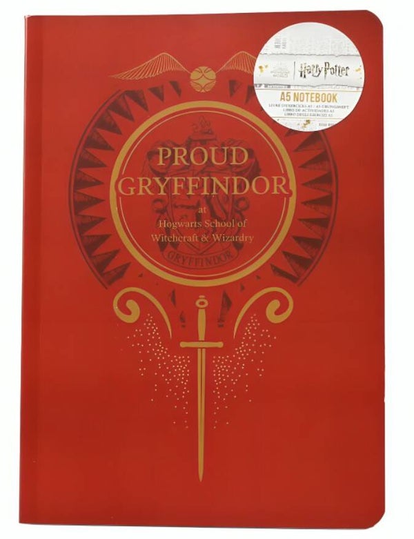 Carnet souple Harry Potter - Proud Gryffondor