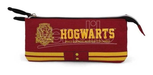 Trousse triple compartiment Hogwarts - Harry Potter