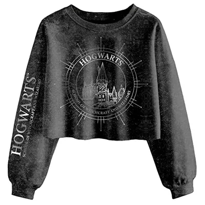 Sweat Crop top Hogwarts Constellation