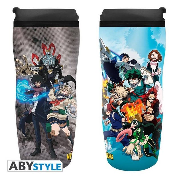 Mug de voyage My Hero Academia - Heroes vs Vilains