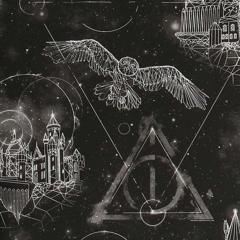Papier peint motifs - Harry Potter