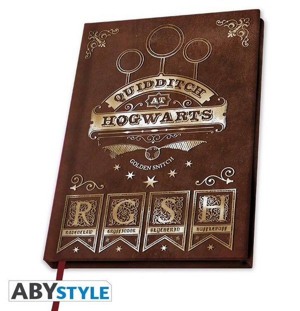 Carnet rigide Harry Potter - Quidditch at Hogwarts