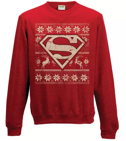 Sweat Noël adulte - Superman