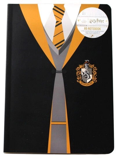 Carnet souple Harry Potter - Uniforme Poufsouffle