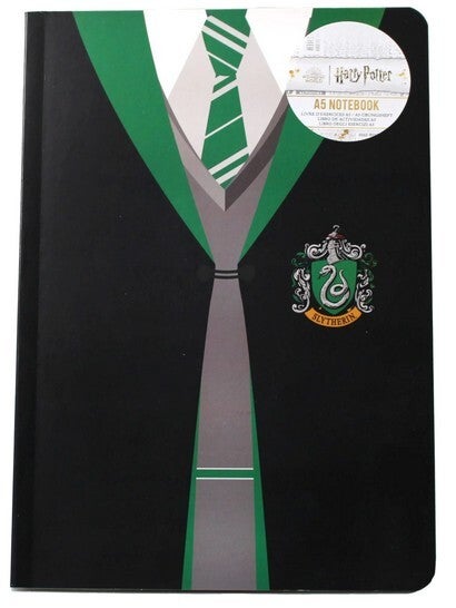 Carnet souple Harry Potter - Uniforme Serpentard