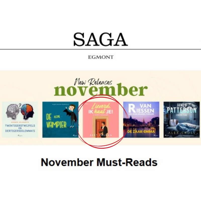 Must read van Saga Egmont: Lieverd, ik haat je! van Bert Polman