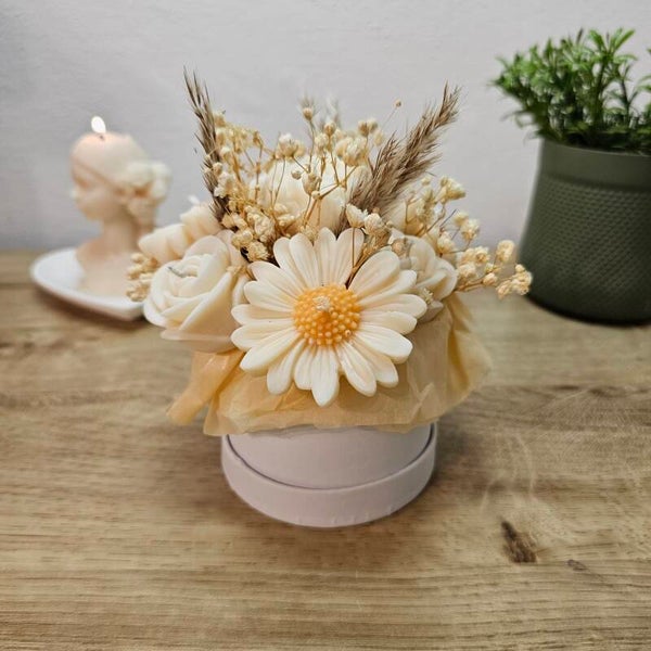 Goldene Wiese - Kerzenblumenstrauß