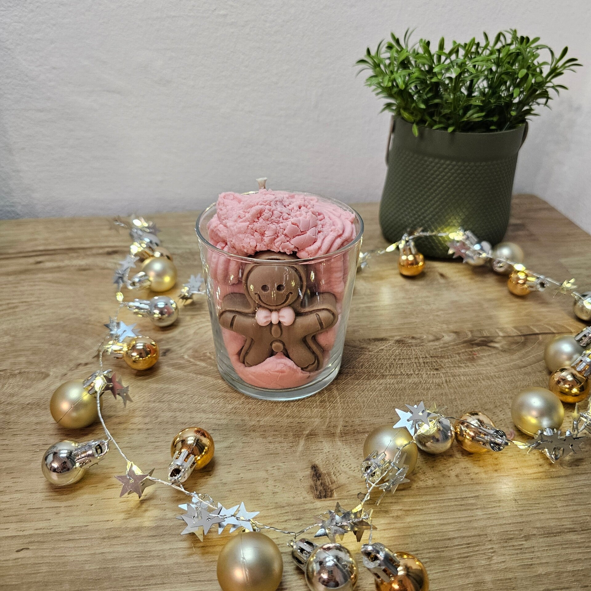 Lebkuchenmann im Glas