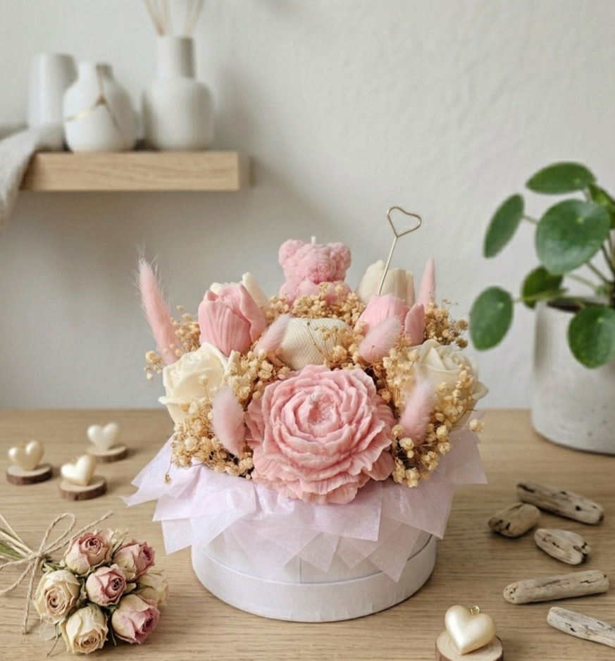 Lámour en Fleurs - Kerzenblumenstrauß