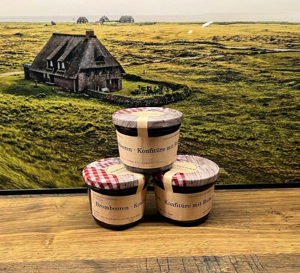 Brombeeren Konfitüre mit Rum