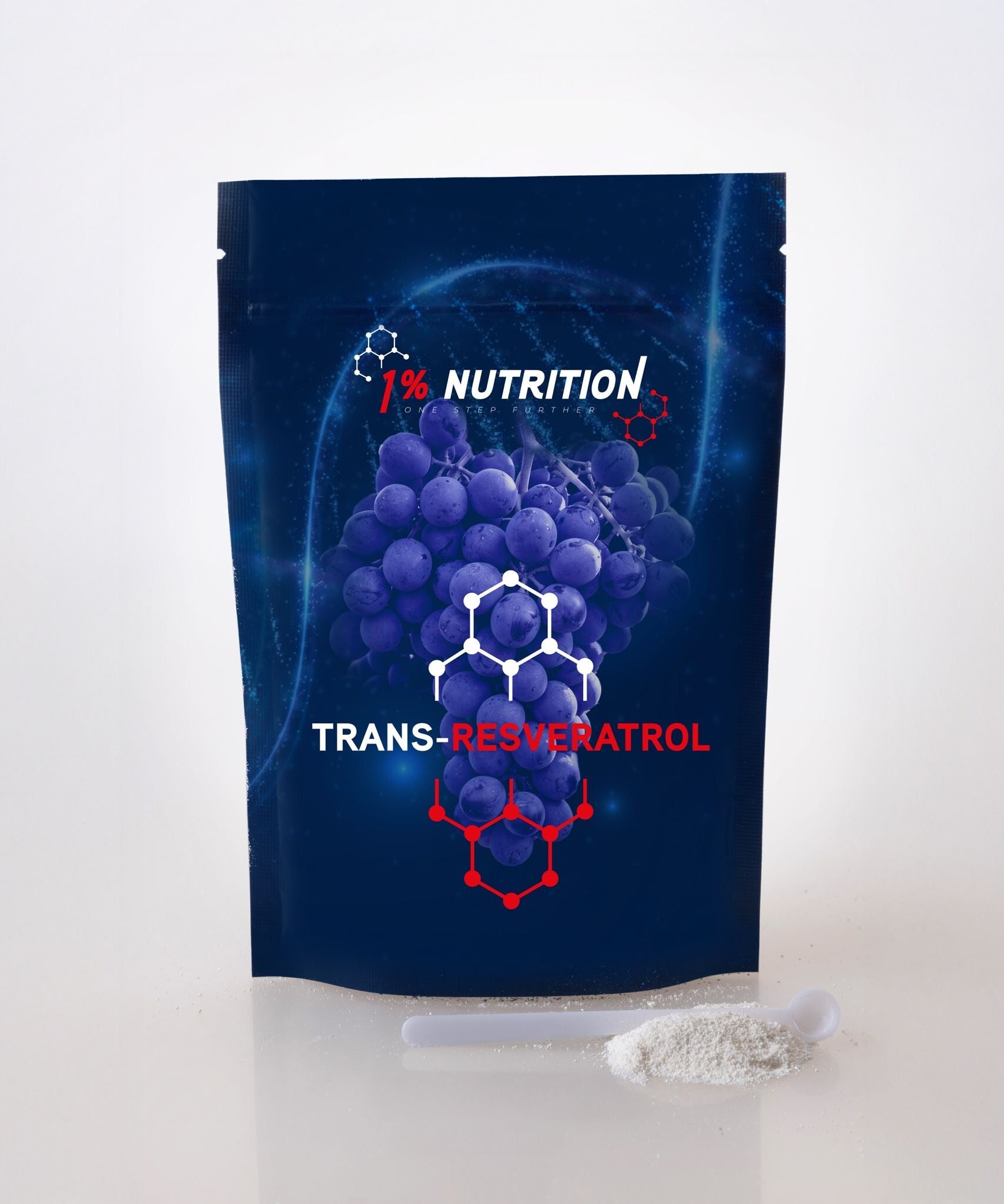 50g Laborgeprüftes ≥98% Trans-Resveratrol Pulver