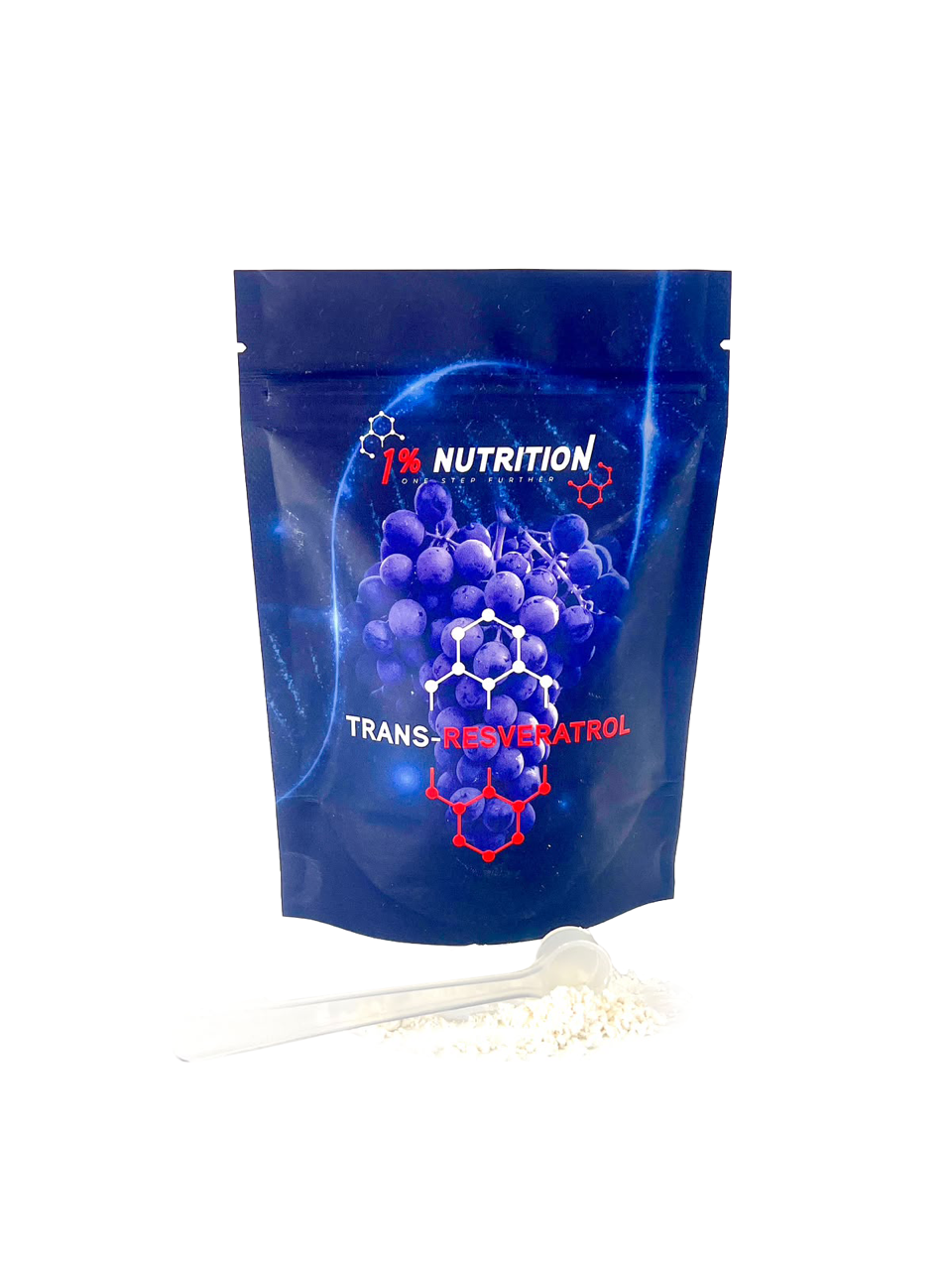 50g Laborgeprüftes ≥99% Trans-Resveratrol Pulver