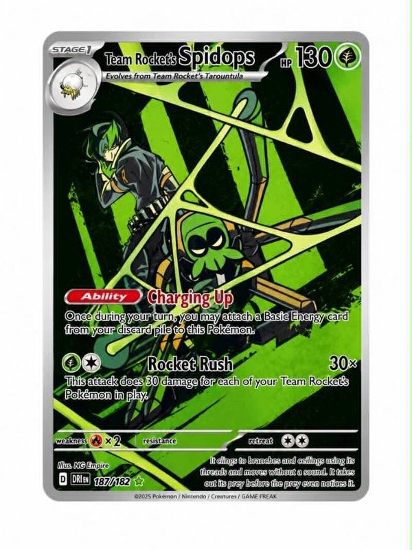 Team Rocket’s Spidops – 187/182