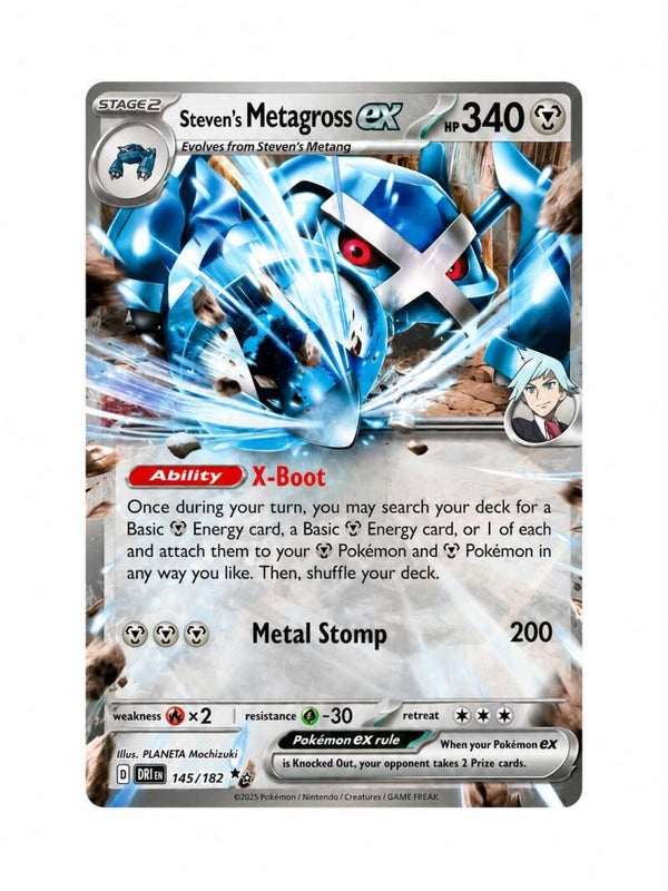 Steven’s Metagross ex – 145/182