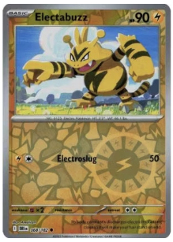 Electabuzz – 068/182 – Reverse Holo