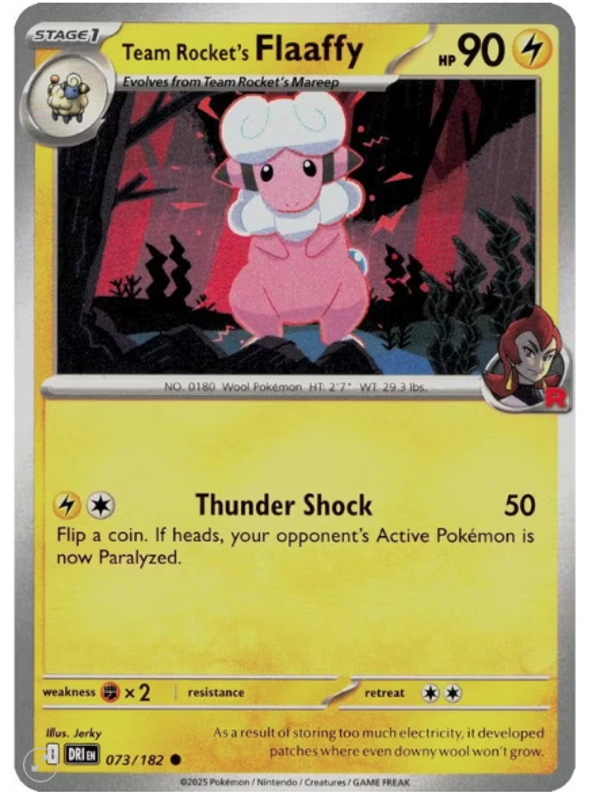 Team Rocket’s Flaaffy – 073/182