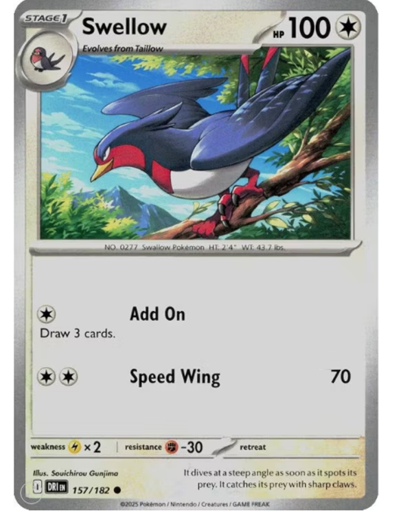 Swellow – 157/182