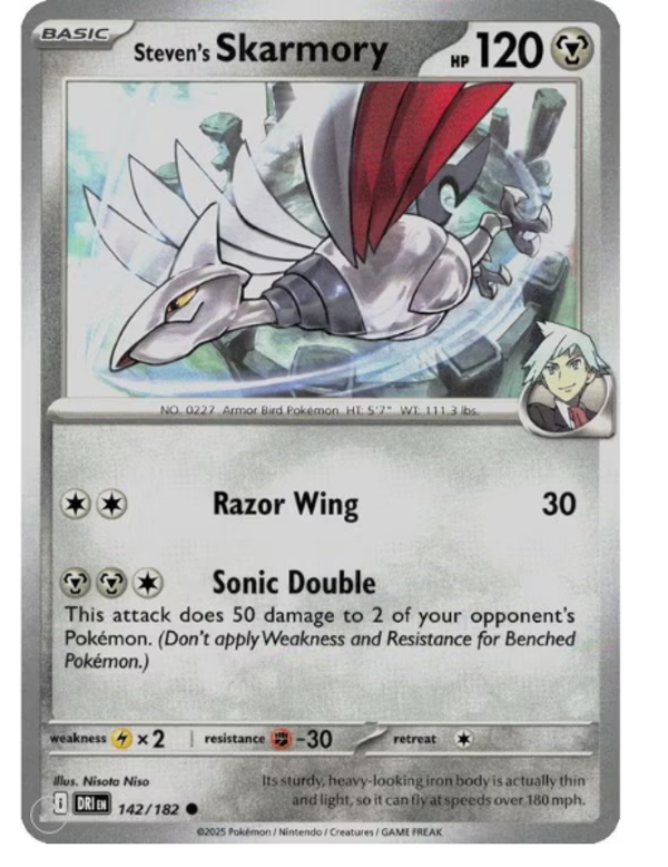 Steven’s Skarmory – 142/182