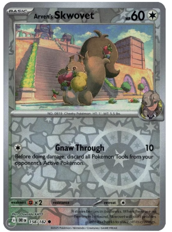 Arven’s Skwovet – 158/182 – Reverse holo