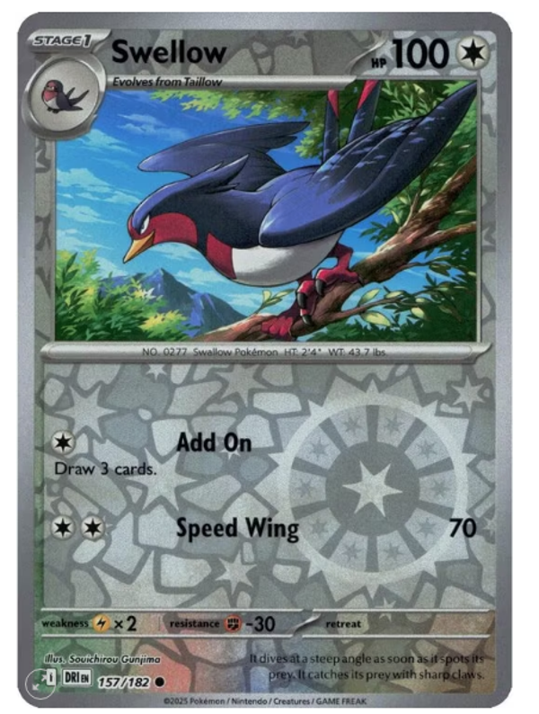 Swellow – 157/182 – Reverse