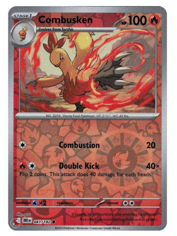 Combusken – 041/182 – Reverse