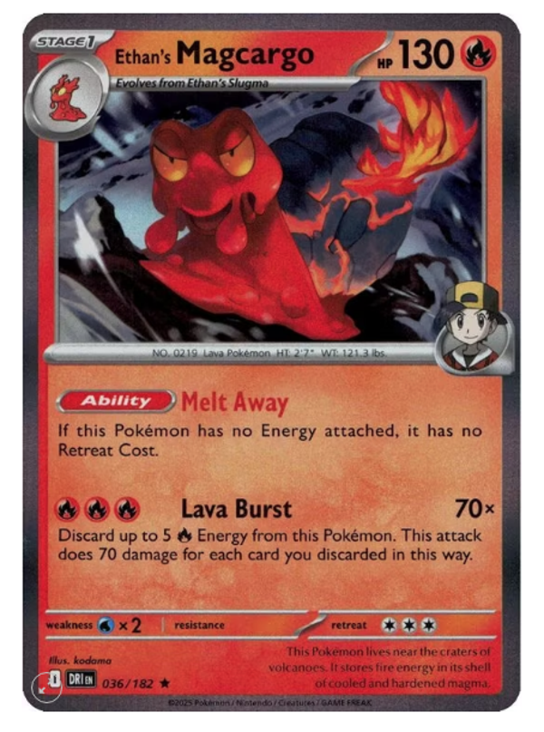 Ethan’s Magcargo – 036/182 (Holo)