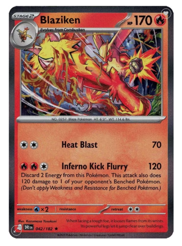 Blaziken – 042/182 (Holo)