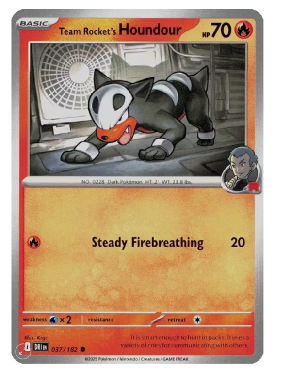Team Rocket’s Houndour – 037/182