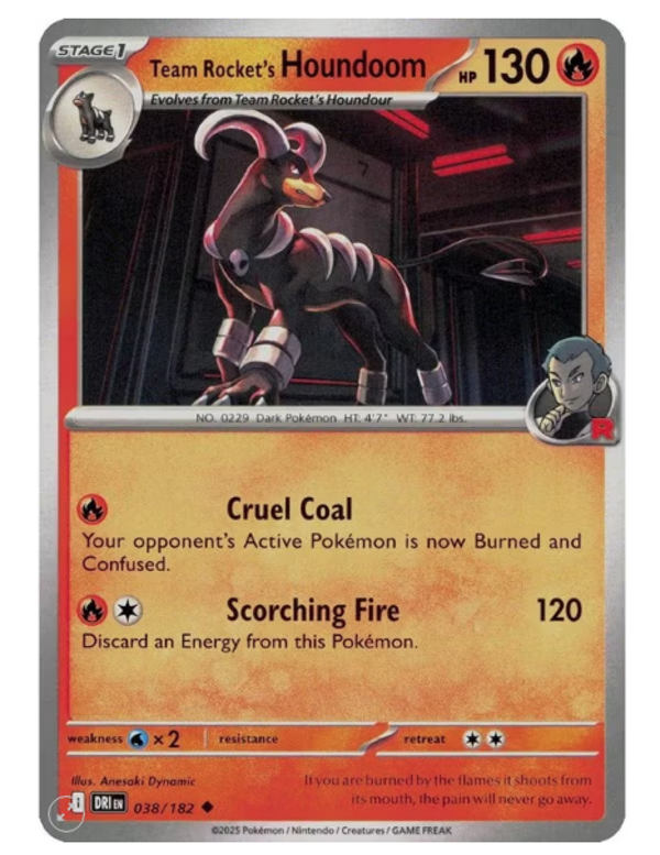 Team Rocket’s Houndoom – 038/182