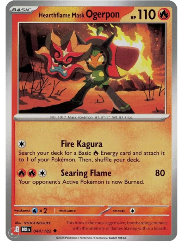 Hearthflame Mask Ogerpon – 044/182