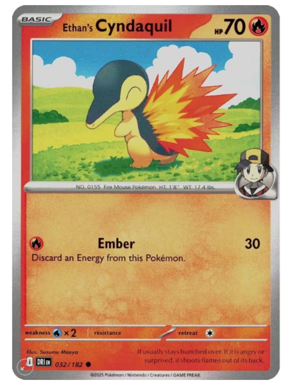 Ethan’s Cyndaquil – 032/182