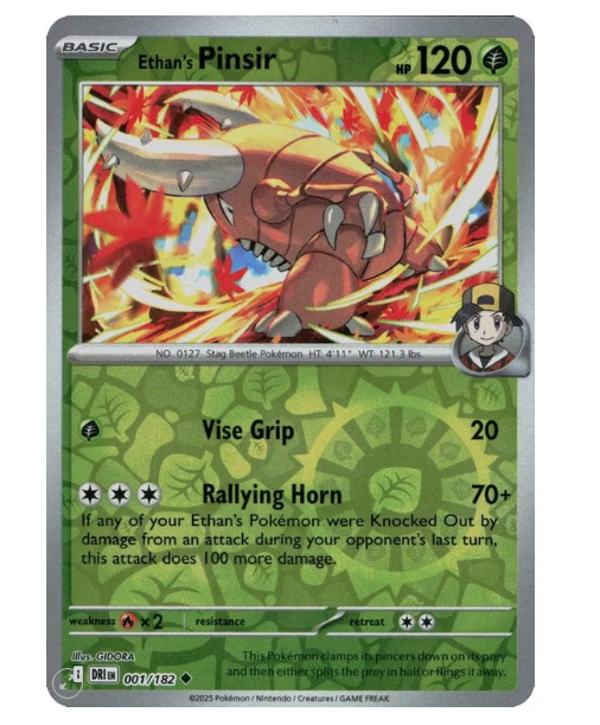 Ethan’s Pinsir – 001/182 – Reverse