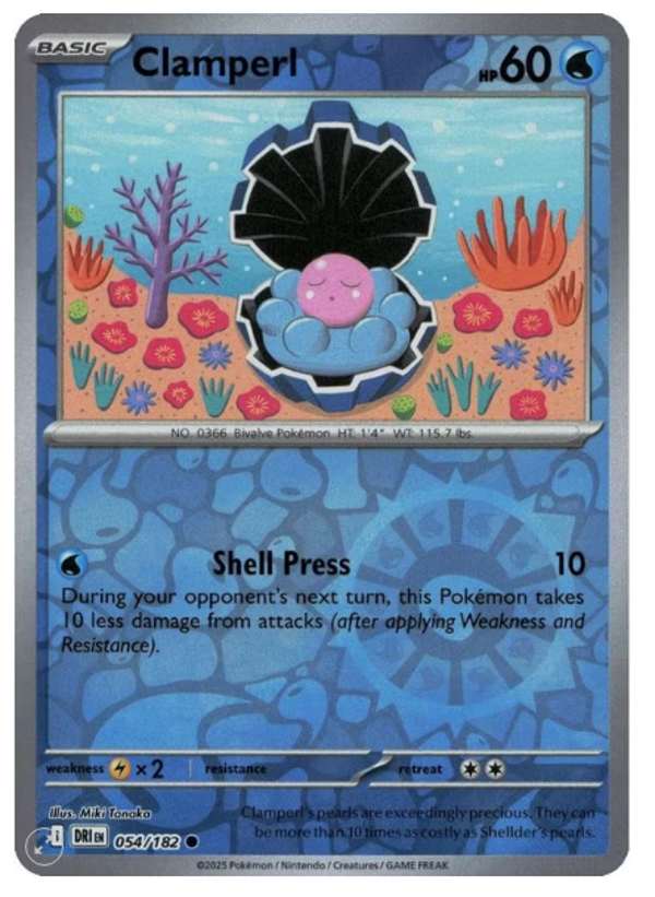 Clamperl – 054/182 – Reverse
