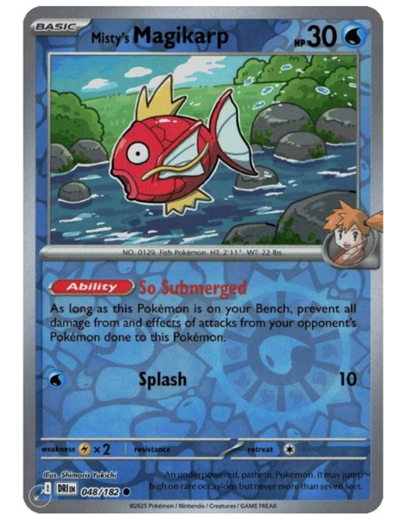 Misty’s Magikarp – 048/182 – Reverse
