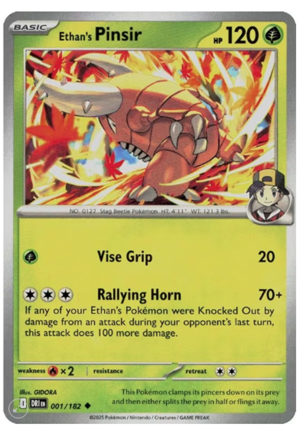 Ethan’s Pinsir – 001/182