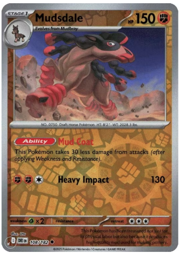 Mudsdale – 108/182 – Reverse