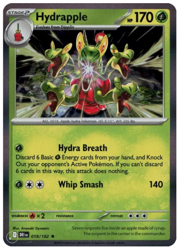 Hydrapple – 018/182 (Holo)