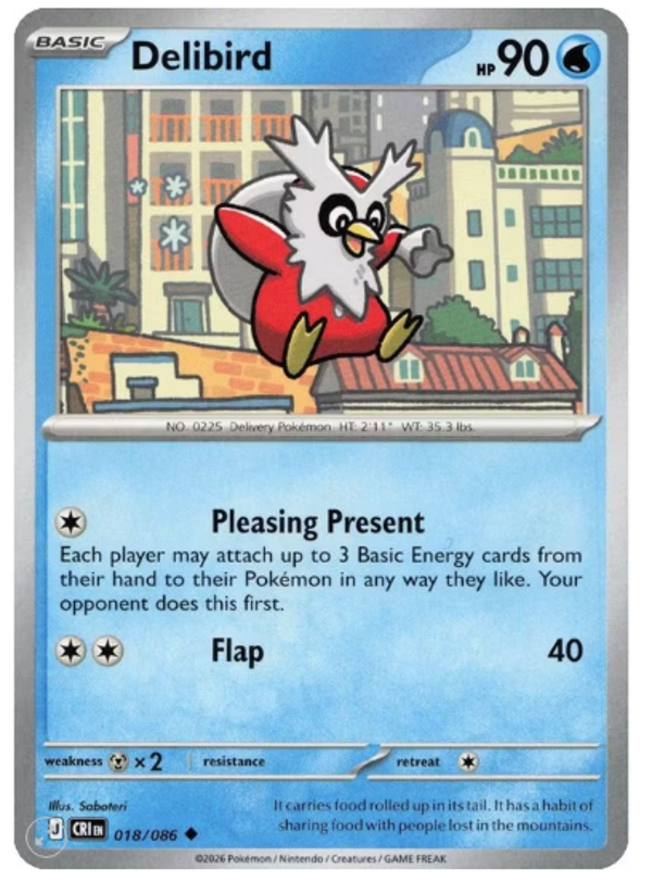 Delibird – 018/086 holo