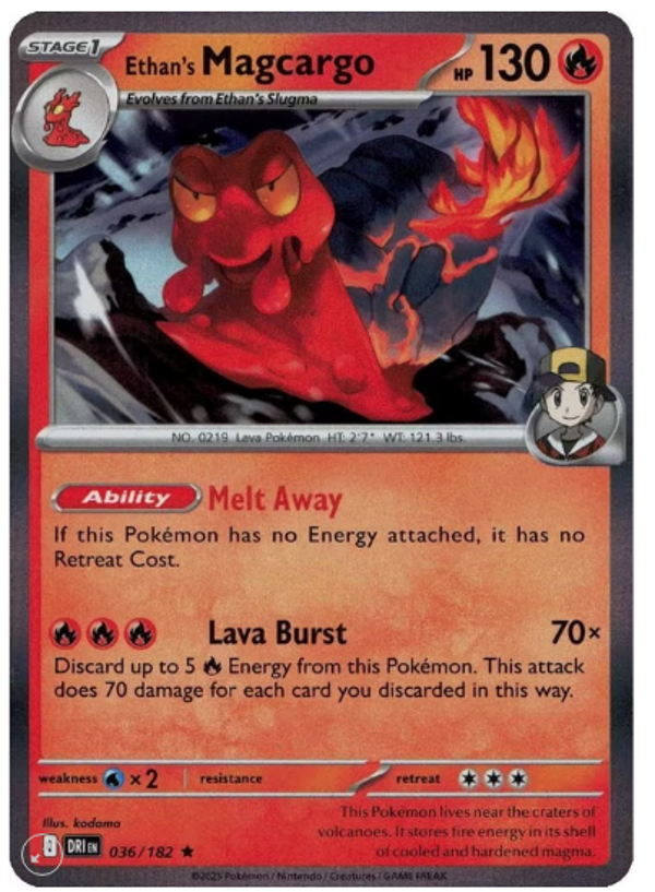 Ethan’s Magcargo – 036/182 (Holo)