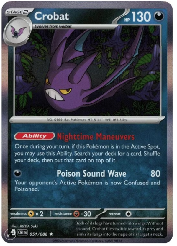 Crobat – 051/086 (Holo)