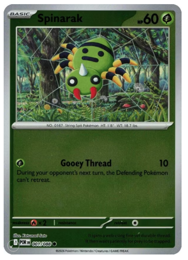 Spinarak – 001/088 – Reverse