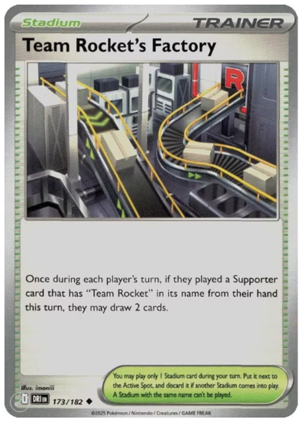 Team Rocket’s Factory – 173/182