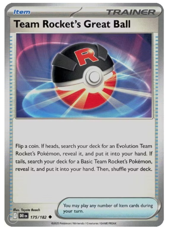 Team Rocket’s Great Ball – 175/182
