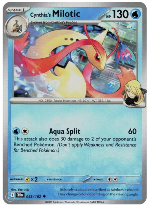 Cynthia’s Milotic – 053/182