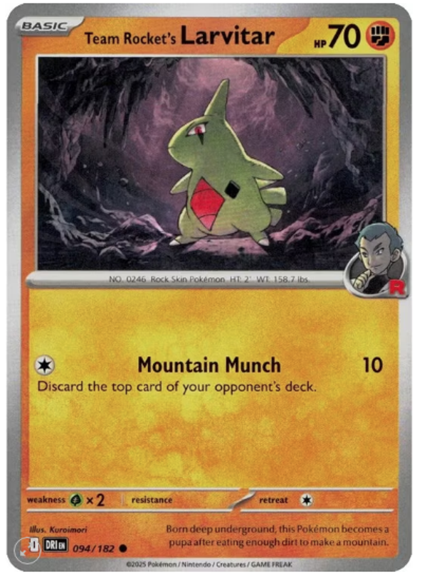 Team Rocket’s Larvitar – 094/182