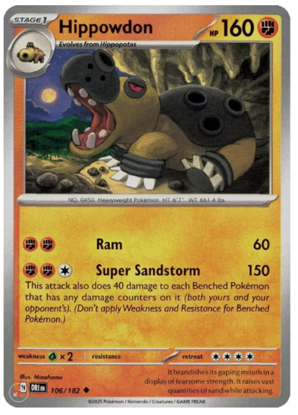 Hippowdon – 106/182